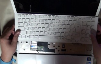 【パソコン修理】【動画】【NEC LaVie LS150/F】キーボード交換修理