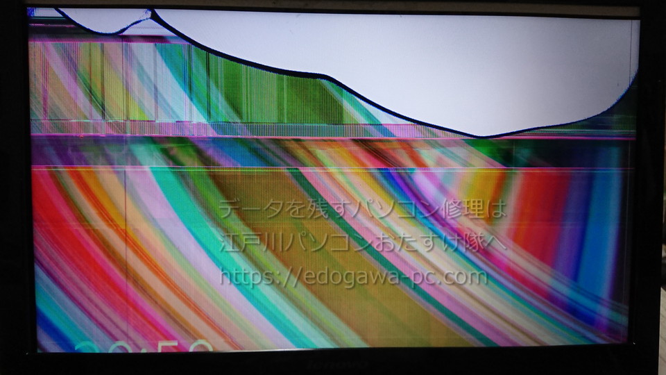 【Lenovo G510 】液晶パネル破損・画面割れ交換修理